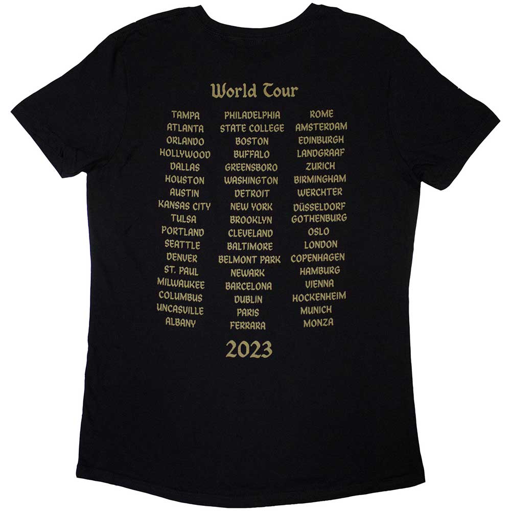 Bruce Springsteen Ladies T-Shirt: Tour '23 Religious