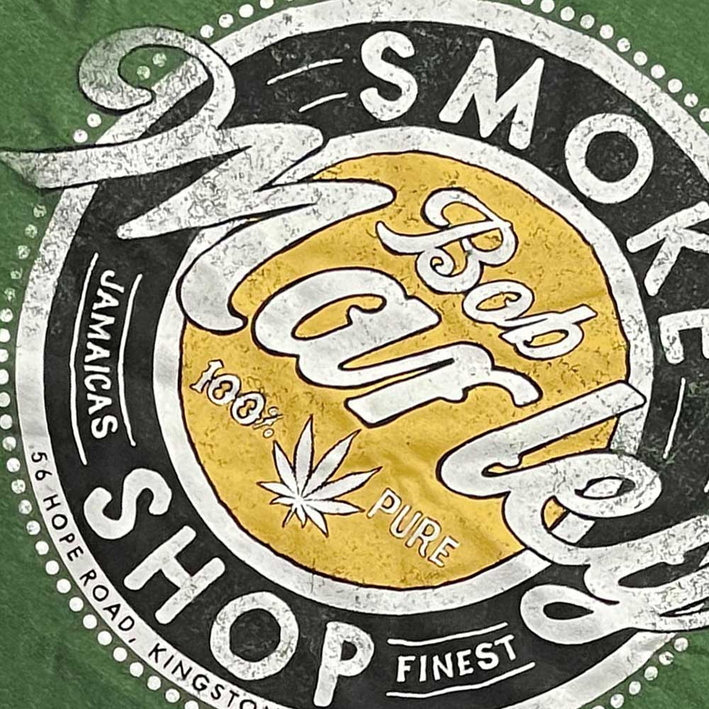 Bob Marley Unisex T-Shirt: Smoke Shop