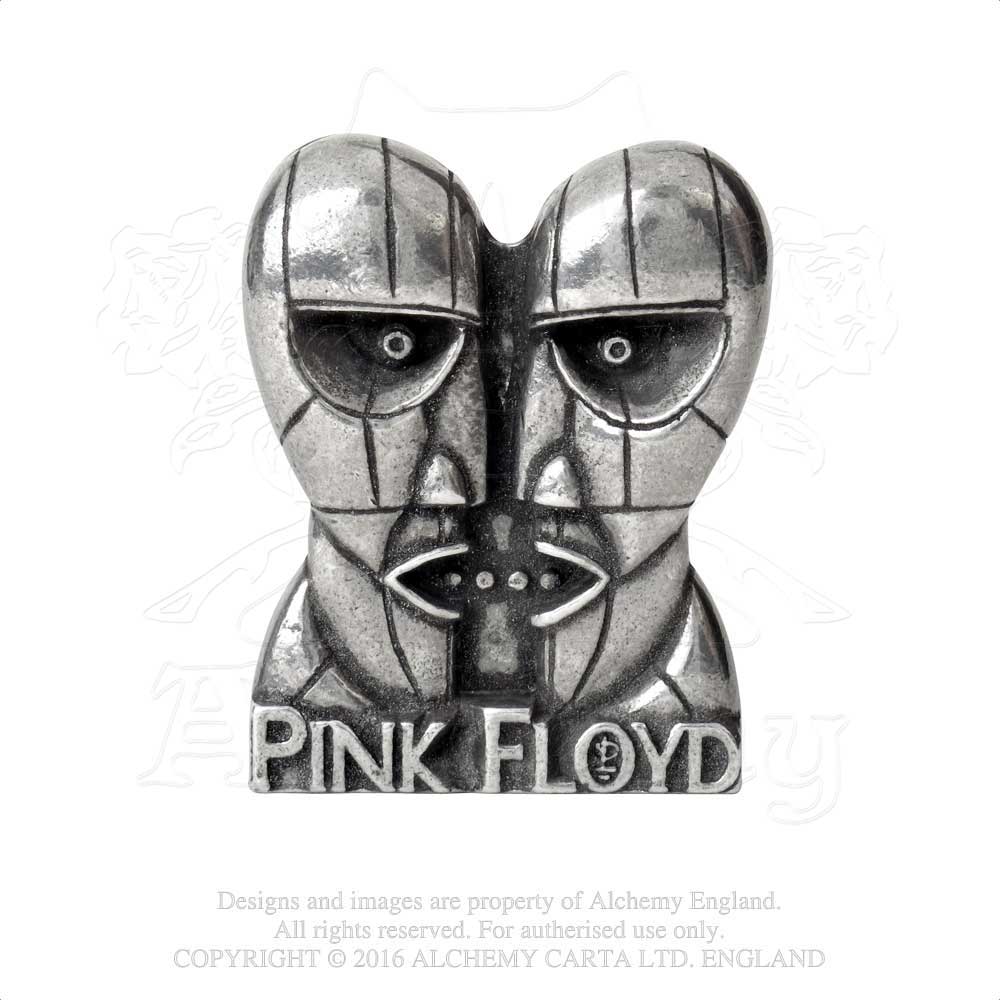Pink Floyd Pin Badge: Division Bell Heads