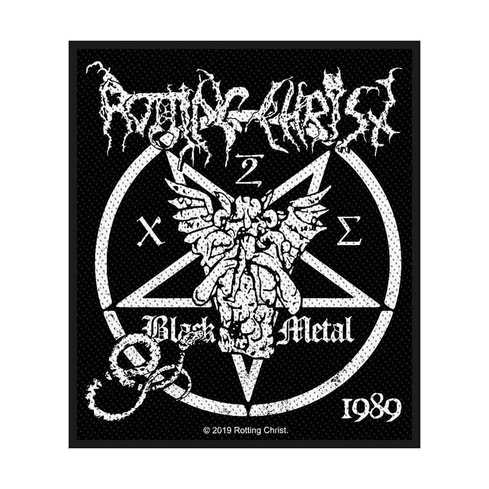 Rotting Christ Standard Patch: Black Metal (Loose)