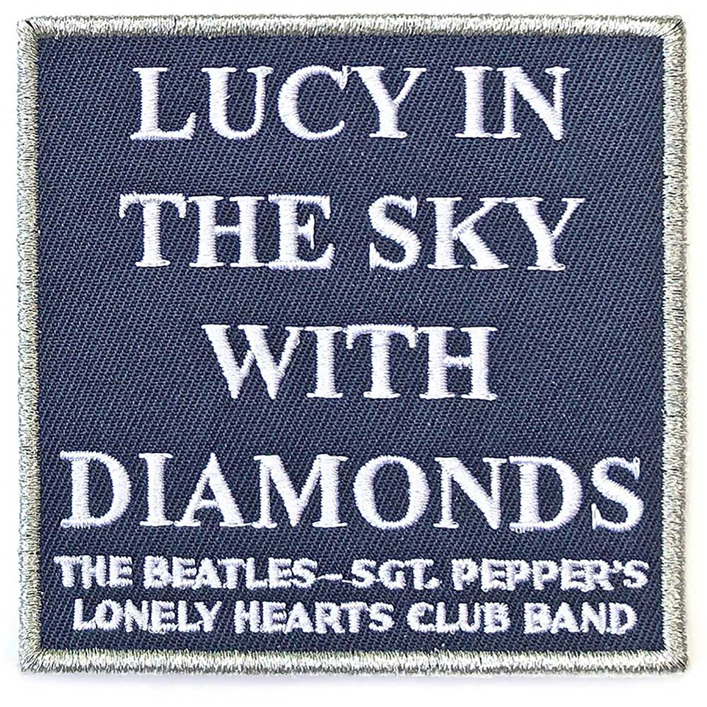 The Beatles Standard Patch: Lucy In The Sky with Diamonds (Song Title/Loose)