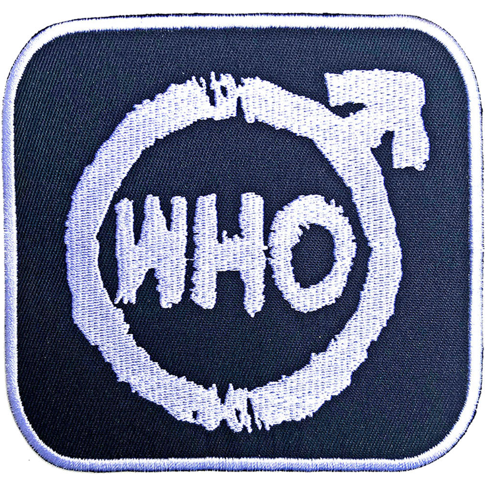 The Who Standard Patch: Spray Logo