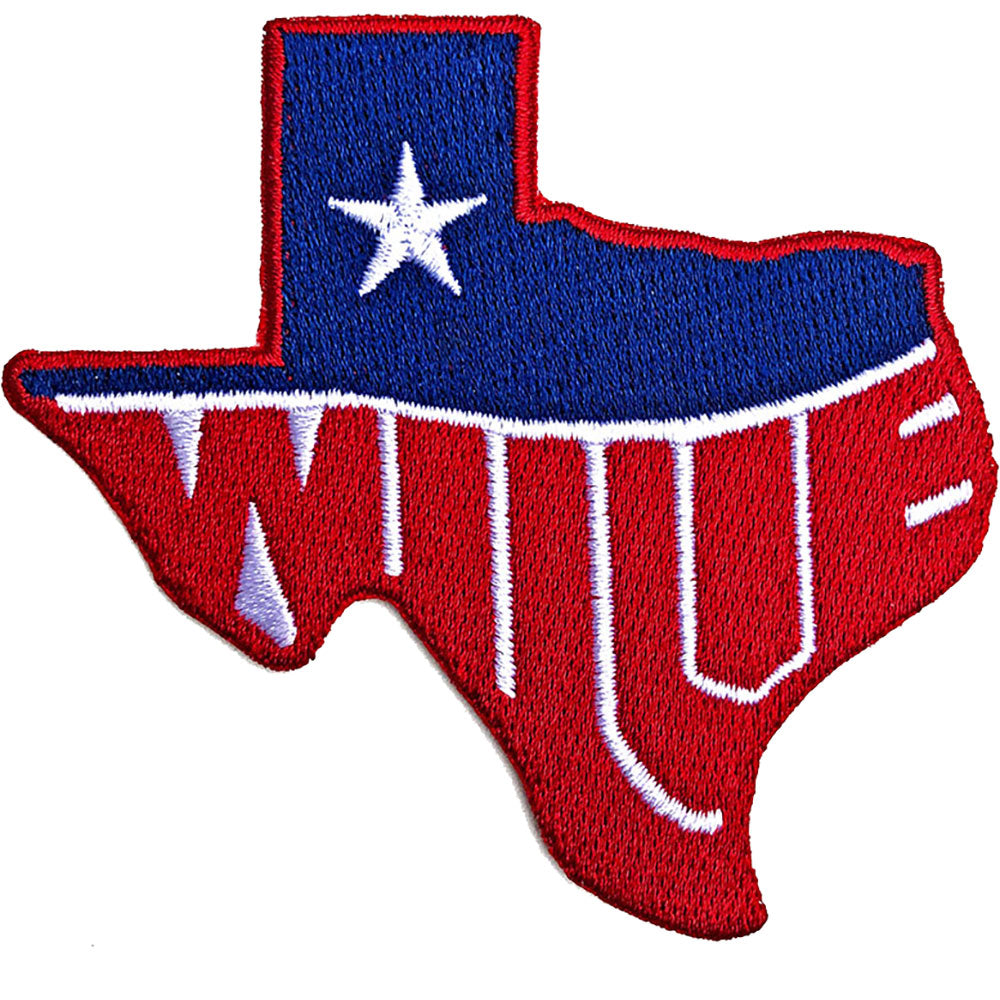 Willie Nelson Standard Patch: Texas