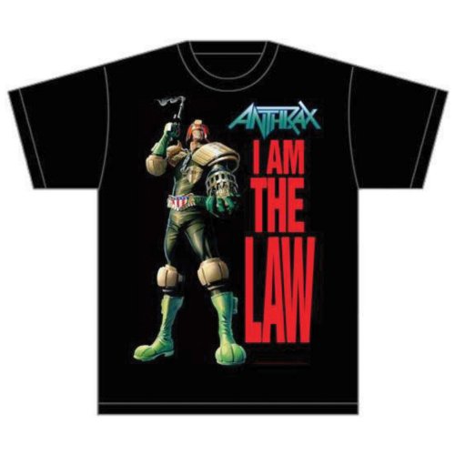 Anthrax Unisex T-Shirt: I am the Law