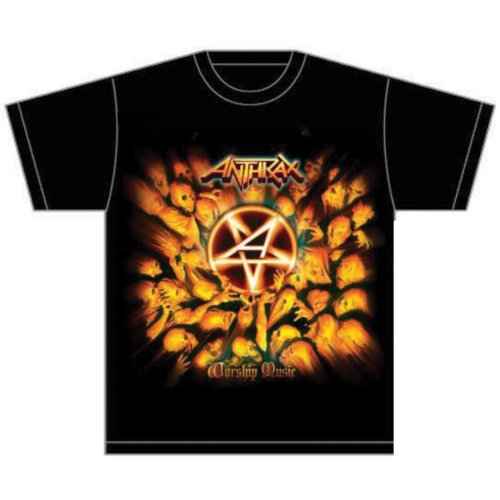 Anthrax Unisex T-Shirt: Worship Music