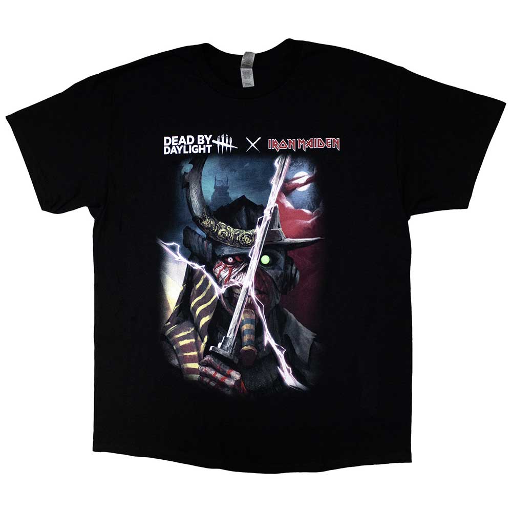 Iron Maiden Unisex T-Shirt: Dead By Daylight Killer Realm (Back Print)