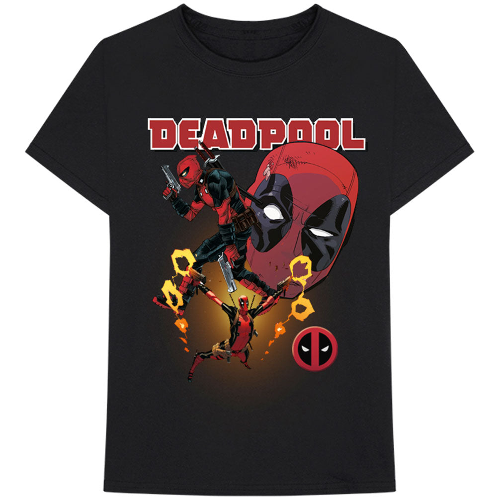 Marvel Comics Unisex T-Shirt: Deadpool Collage 2