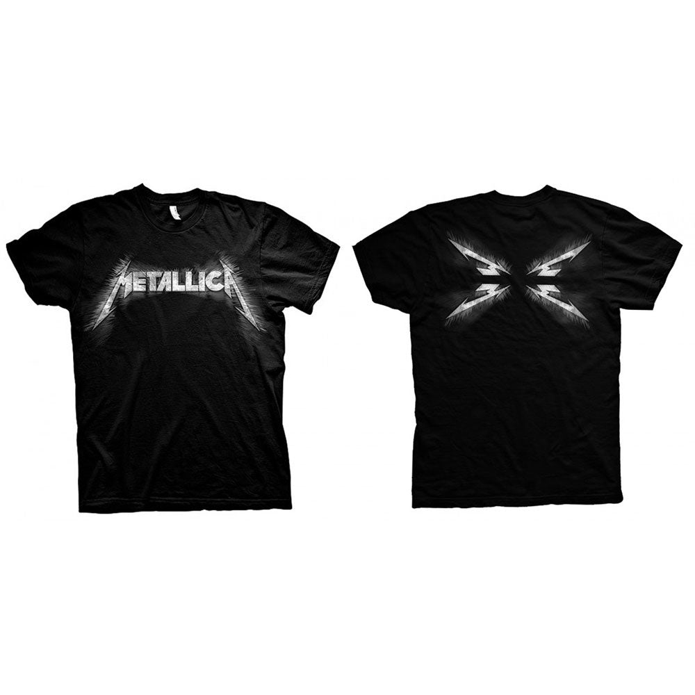Metallica Unisex T-Shirt: Spiked (Back Print)