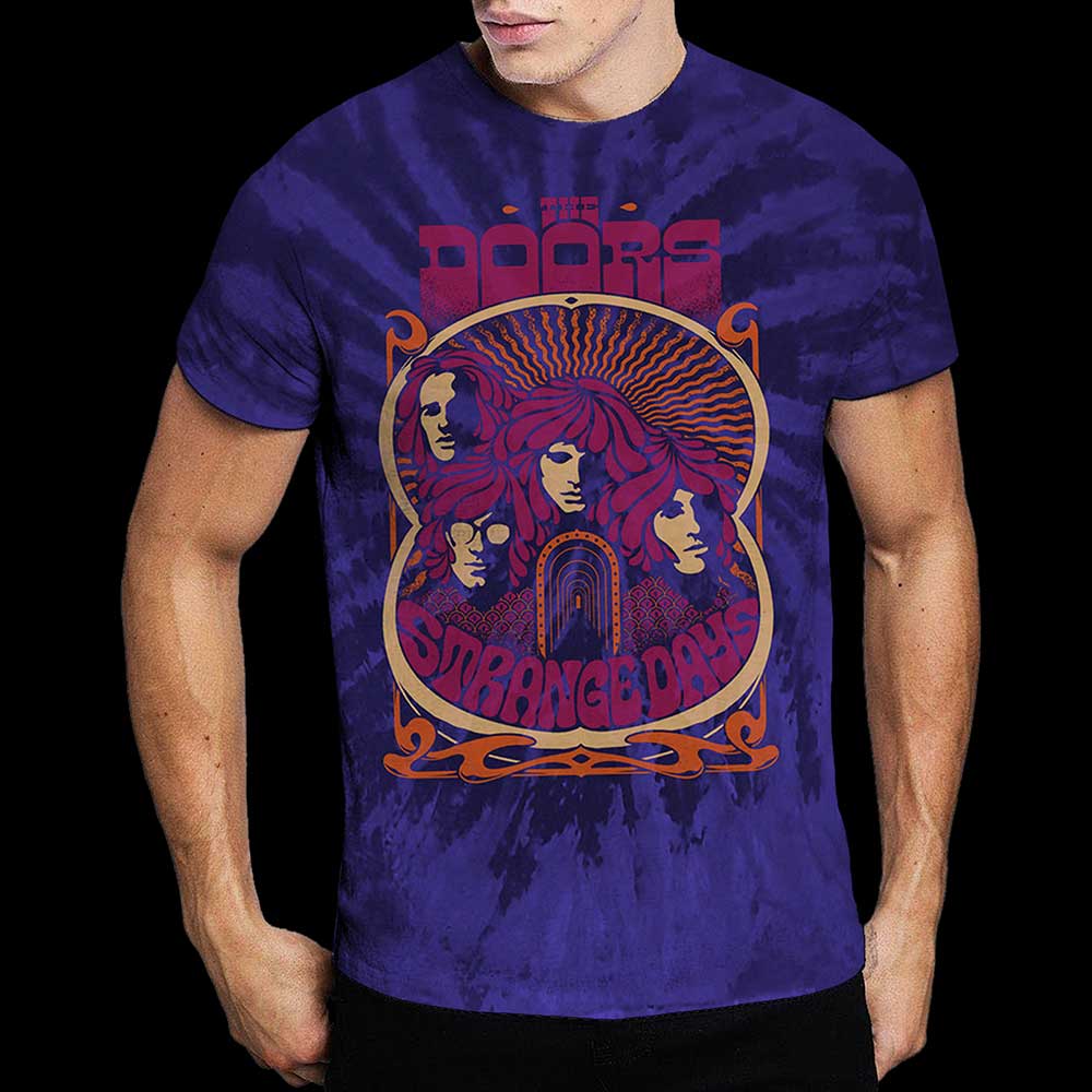 The Doors Unisex T-Shirt: Strange Days (Wash Collection)