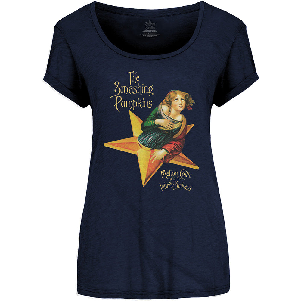 The Smashing Pumpkins Ladies T-Shirt: Mellon Collie