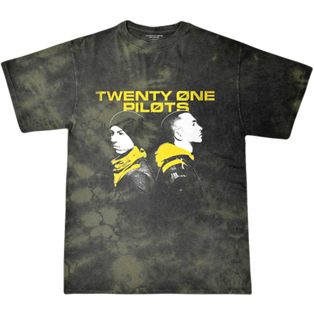 Twenty One Pilots Unisex T-Shirt: Back To Back (Wash Collection)