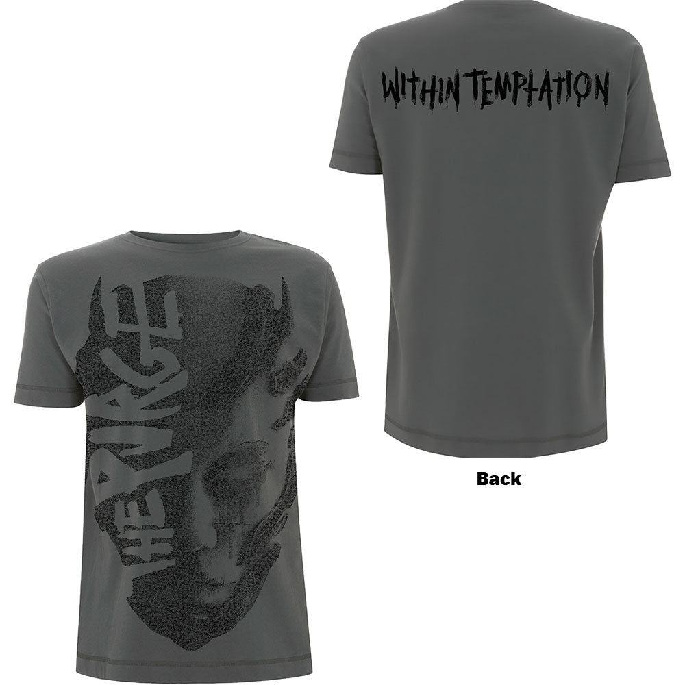Within Temptation Unisex T-Shirt: Purge Jumbo (Back Print)