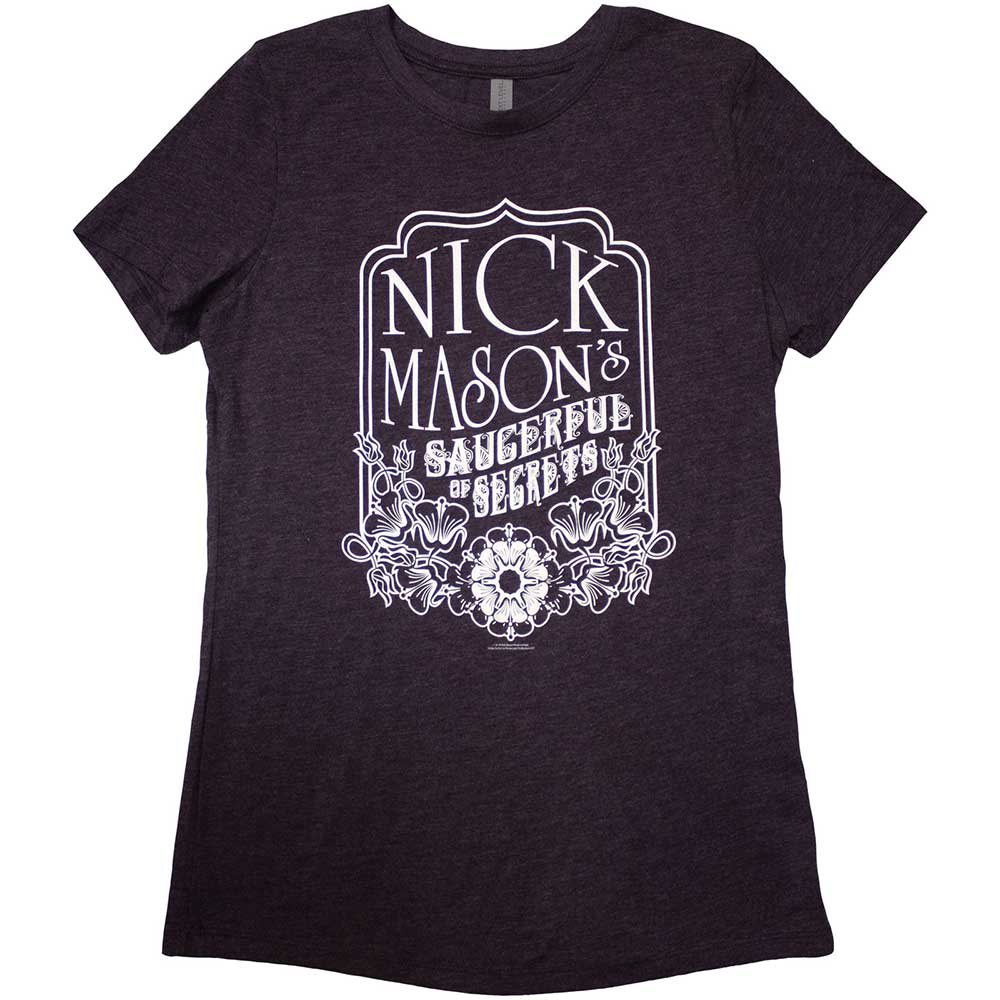 Nick Mason's Saucerful of Secrets Ladies T-Shirt: Flowers