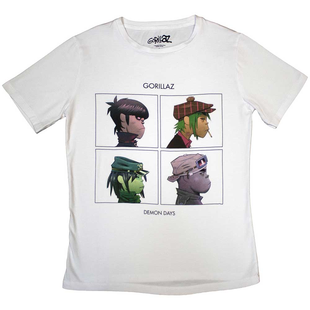 Gorillaz Ladies T-Shirt: Demon Days