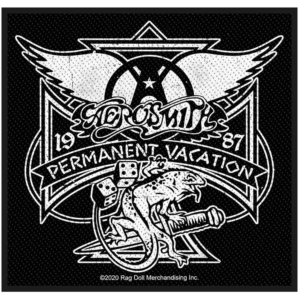 Aerosmith Standard Patch: Permanent Vacation