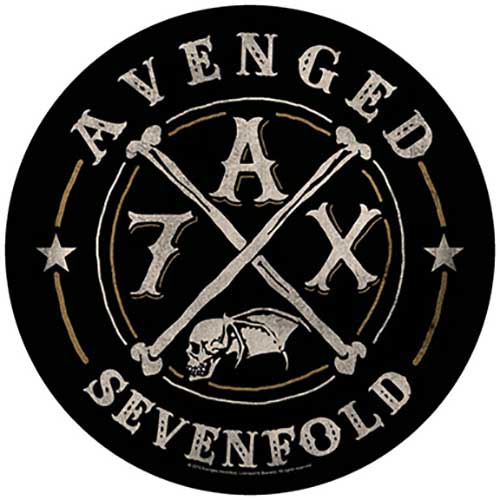 Avenged Sevenfold Back Patch: A7X