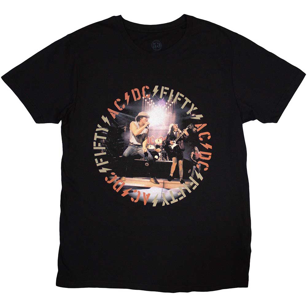 AC/DC Unisex T-Shirt: Live