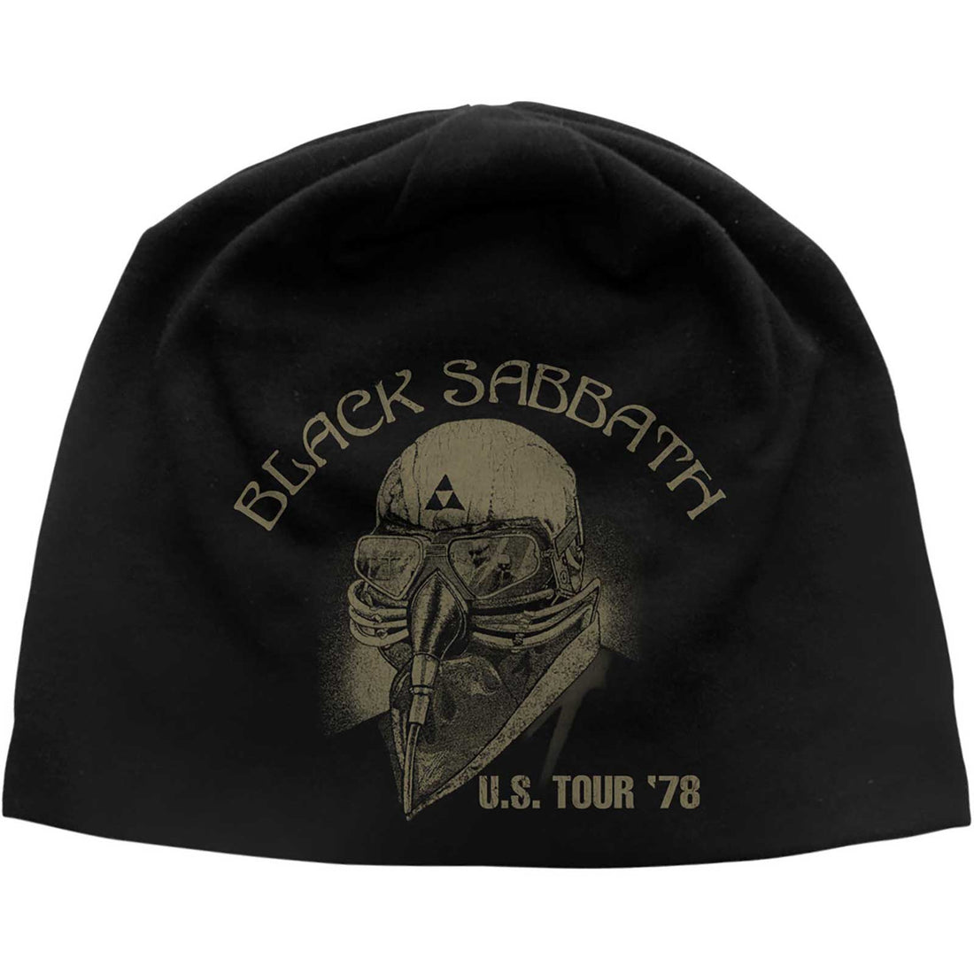 Black Sabbath Unisex Beanie Hat: Us Tour '78 JD Print'