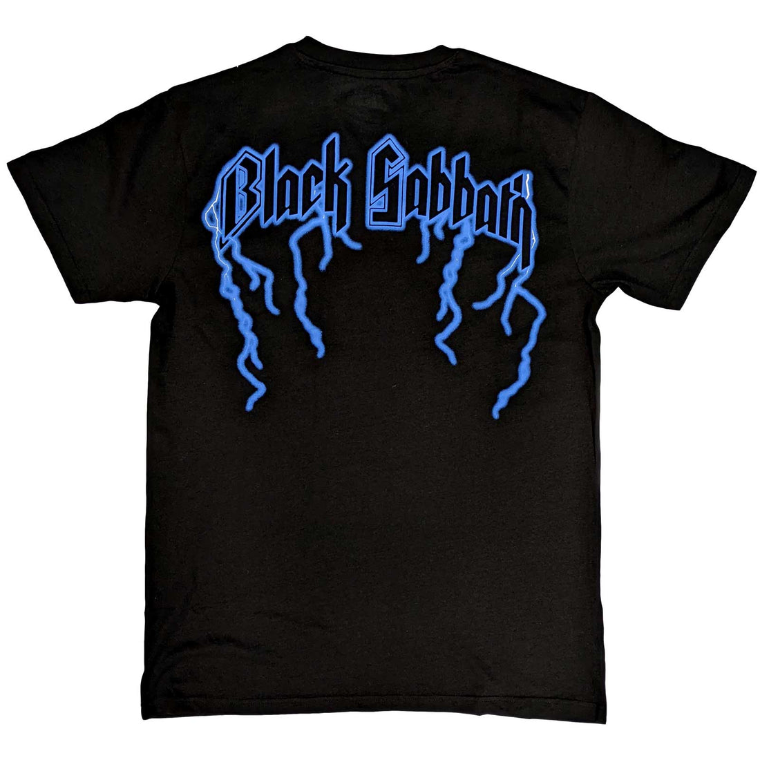 Black Sabbath Unisex T-Shirt: Lightning Henry (Back Print)