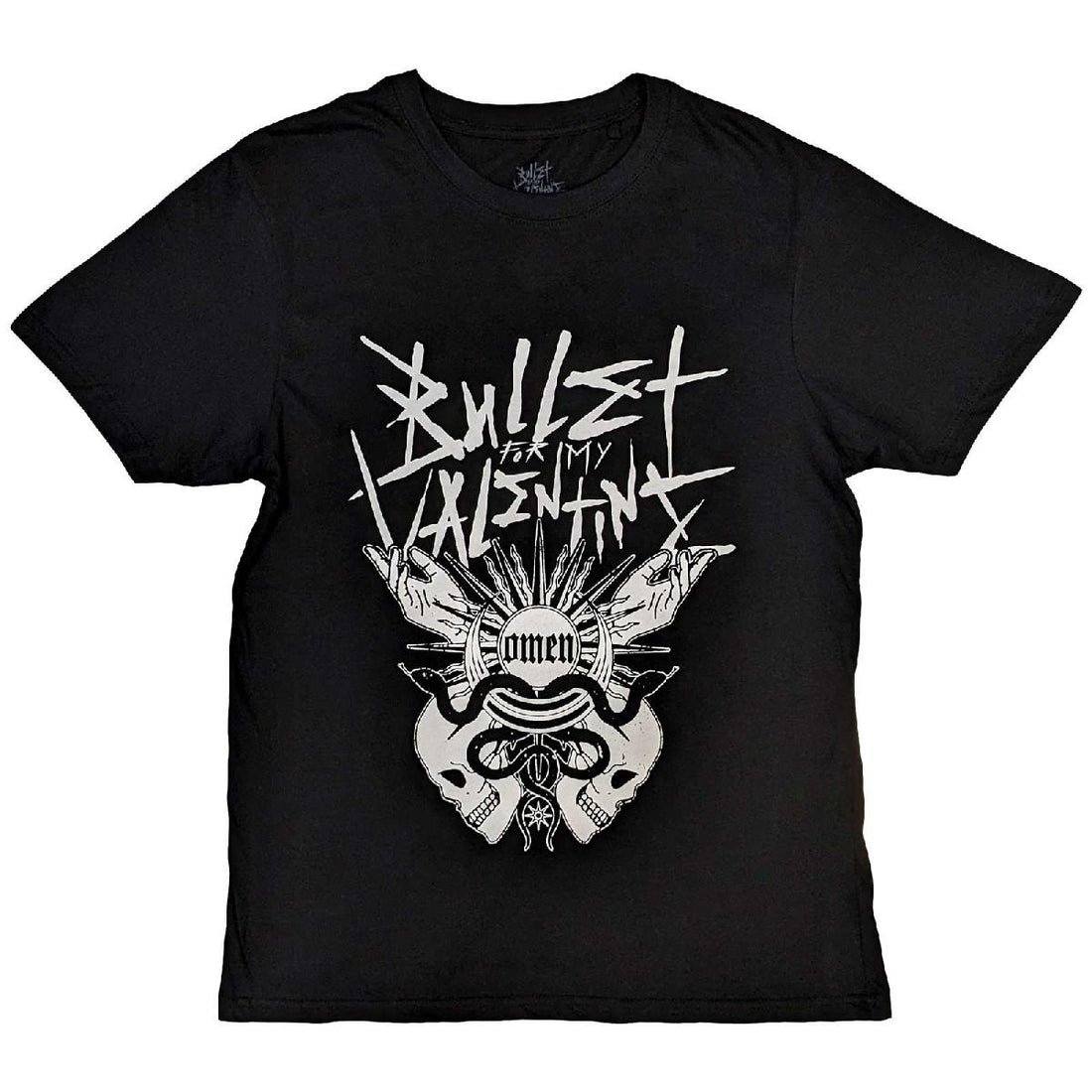 Bullet For My Valentine Unisex T-Shirt: Omen (Back Print)