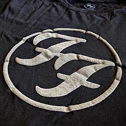 Foo Fighters Unisex Hi-Build T-Shirt: FF Logo