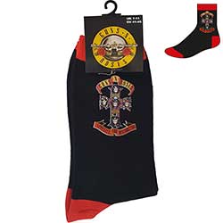 Guns N' Roses Unisex Ankle Socks: Appetite Cross (UK Size 7 - 11)