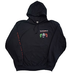Iron Maiden Unisex Pullover Hoodie: Nights Of The Dead (Back & Sleeve Print)