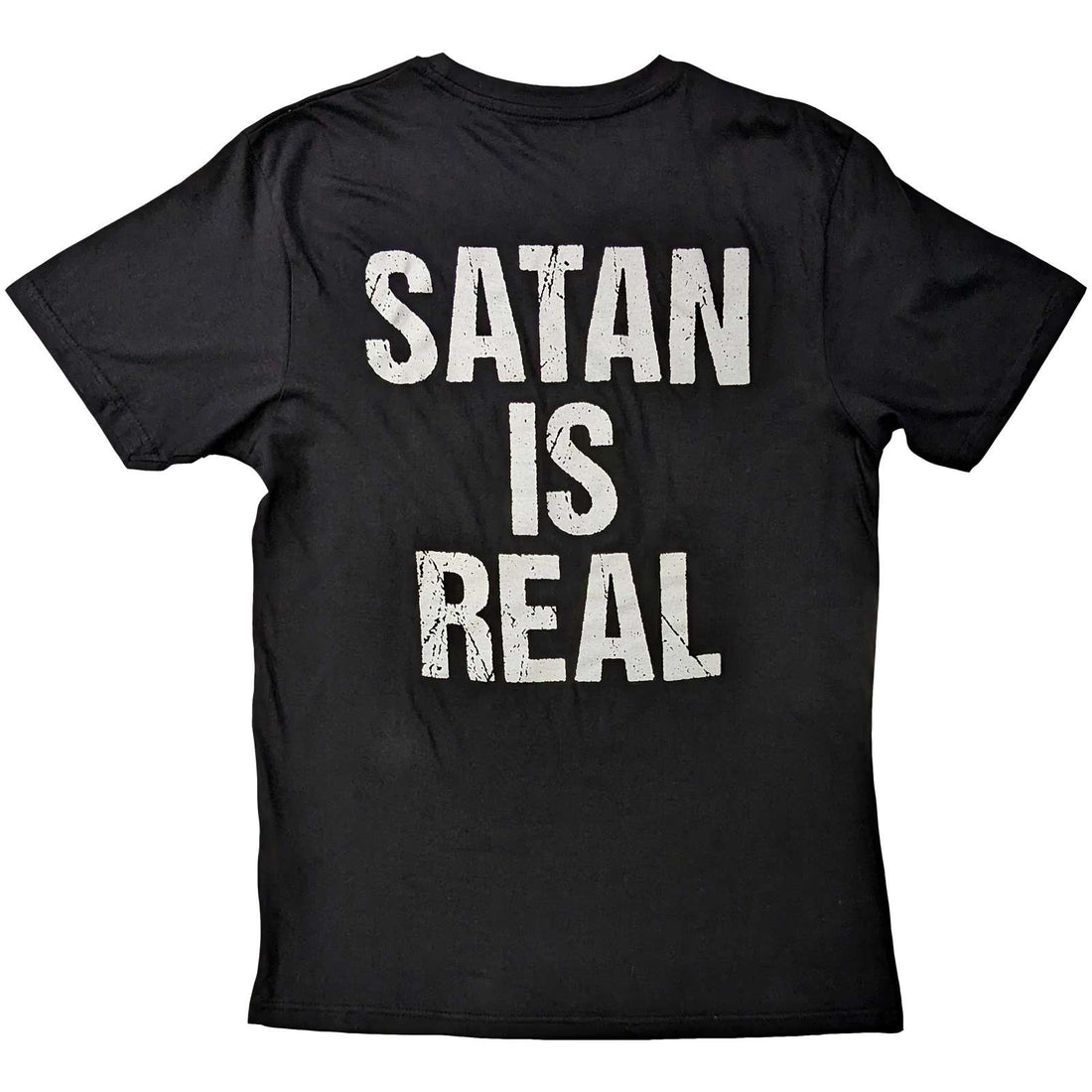 Kreator Unisex T-Shirt: Satan Is Real (Back Print)