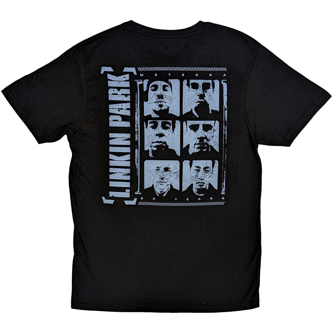 Linkin Park Unisex T-Shirt: Meteora Portraits (Back Print)