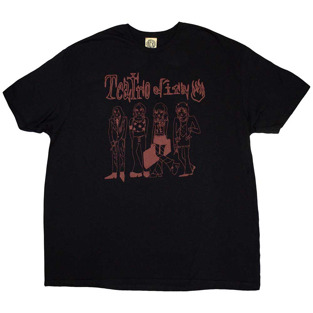 Maneskin Unisex T-Shirt: Teatro d'ira Doodles