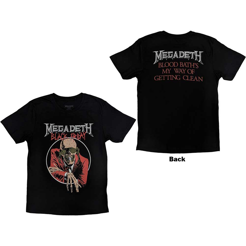 Megadeth Unisex T-Shirt: Black Friday