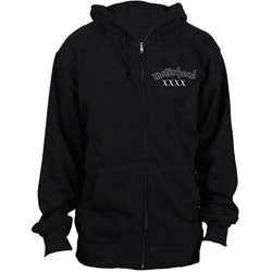 Motorhead Unisex Zipped Hoodie: Bad Magic (Back Print) (Small)
