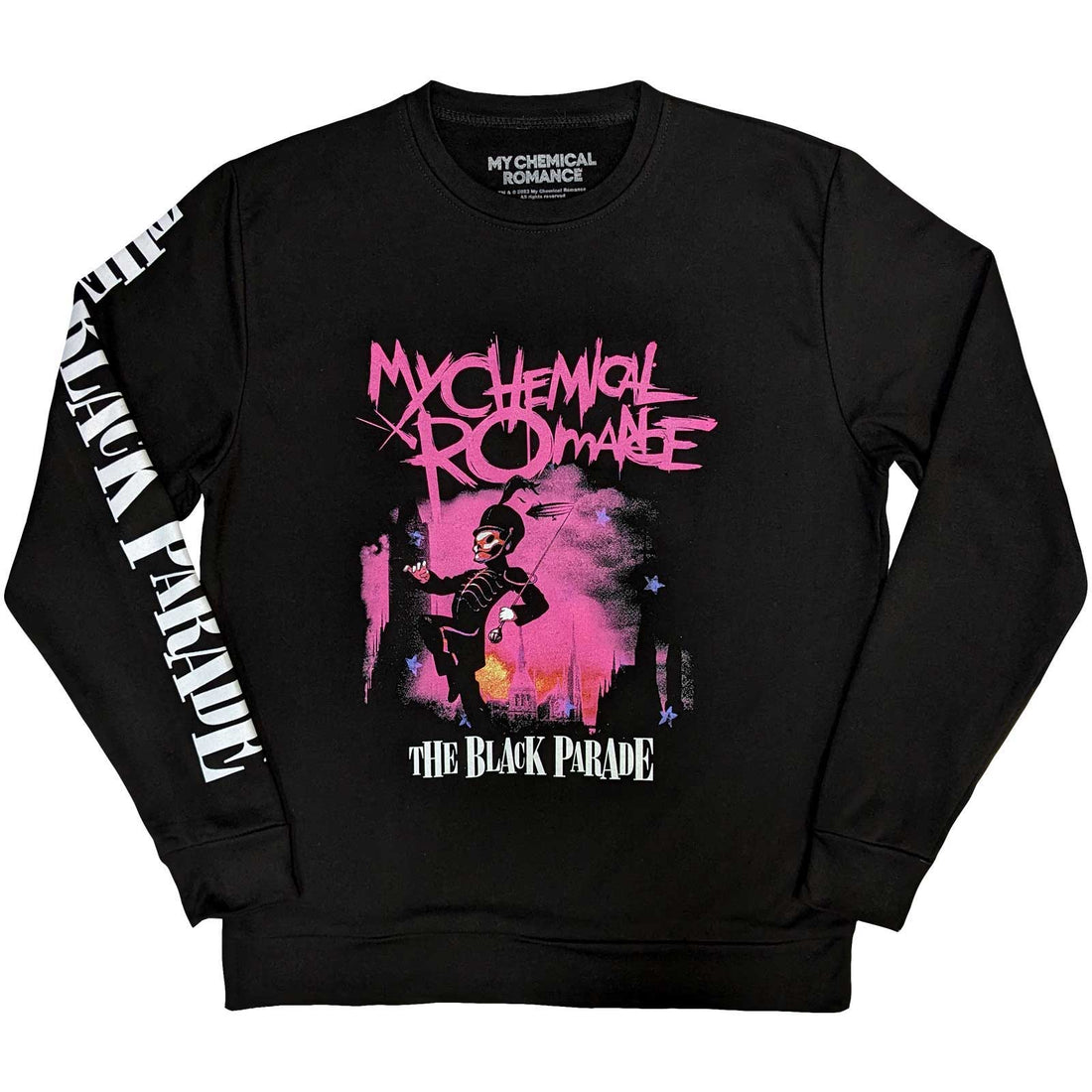 My Chemical Romance Unisex Sweatshirt: March (Sleeve Print)