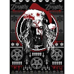Rob Zombie Unisex Sweatshirt: Bloody Santa
