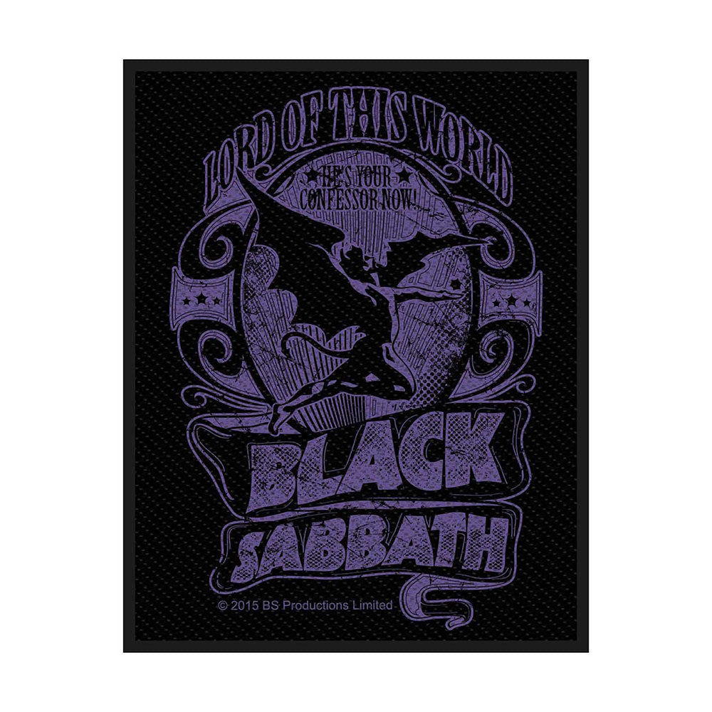Black Sabbath Standard Patch: Lord Of This World