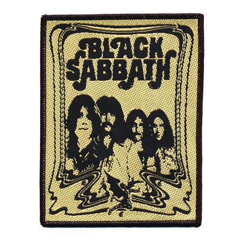Black Sabbath Standard Patch: The End
