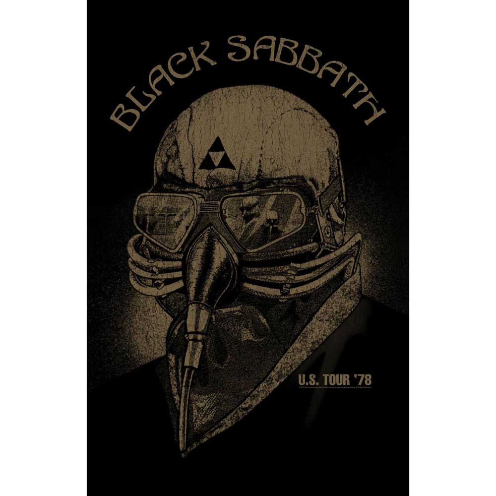 Black Sabbath Textile Poster: Us Tour '78