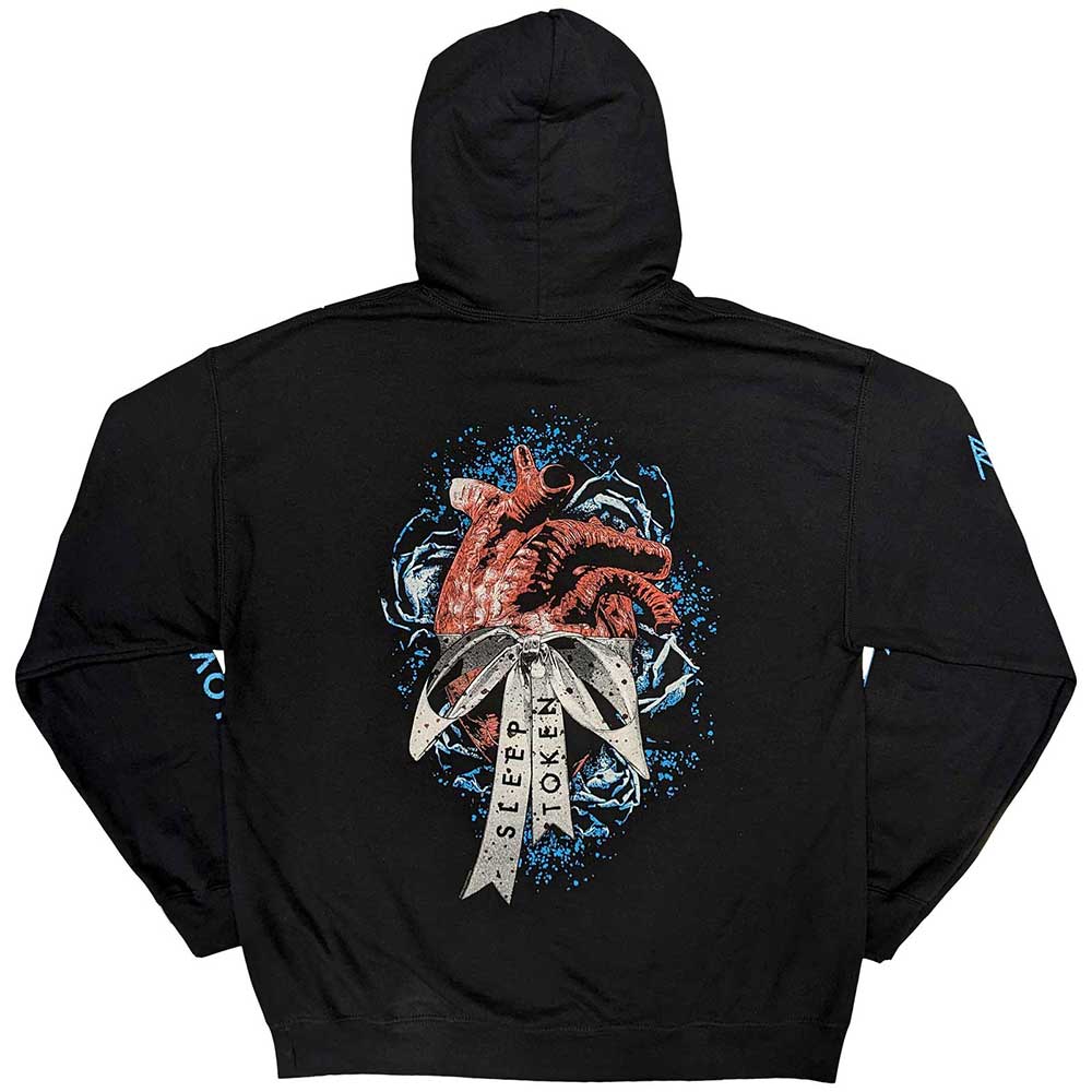 Sleep Token Unisex Pullover Hoodie: The Love You Want Heart (Back Print