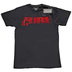 The Cure Unisex Embellished T-Shirt: Logo (Diamante)