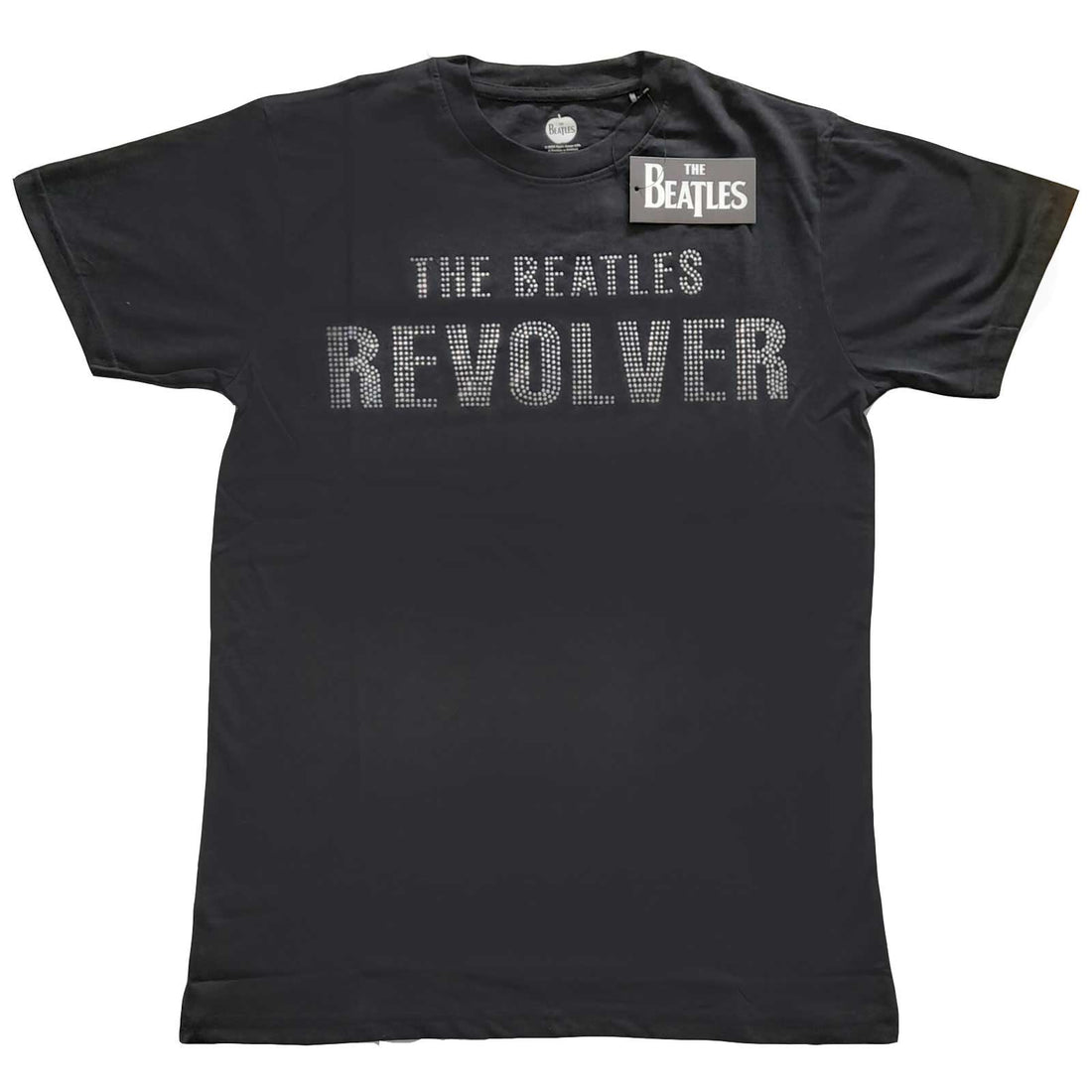 The Beatles Unisex Embellished T-Shirt: Revolver (Diamante)