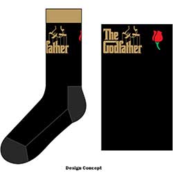 The Godfather Unisex Ankle Socks: Logo Gold (UK Size 7 - 11)