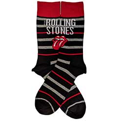 The Rolling Stones Unisex Ankle Socks: Logo & Tongue (UK Size 7 - 11)