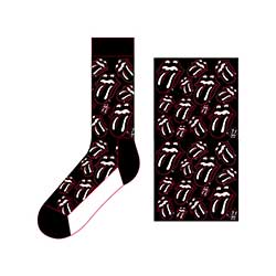 The Rolling Stones Unisex Ankle Socks: Outline Tongues (UK Size 7 - 11)