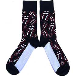 The Rolling Stones Unisex Ankle Socks: Outline Tongues (UK Size 7 - 11)