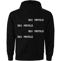 The Sex Pistols Unisex Pullover Hoodie: Pretty Vacant (Back Print)