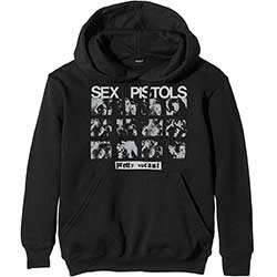 The Sex Pistols Unisex Pullover Hoodie: Pretty Vacant (Back Print)