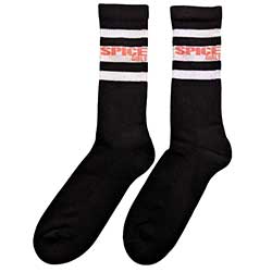 The Spice Girls Unisex Ankle Socks: Logo & Stripes (UK Size 7 - 11)