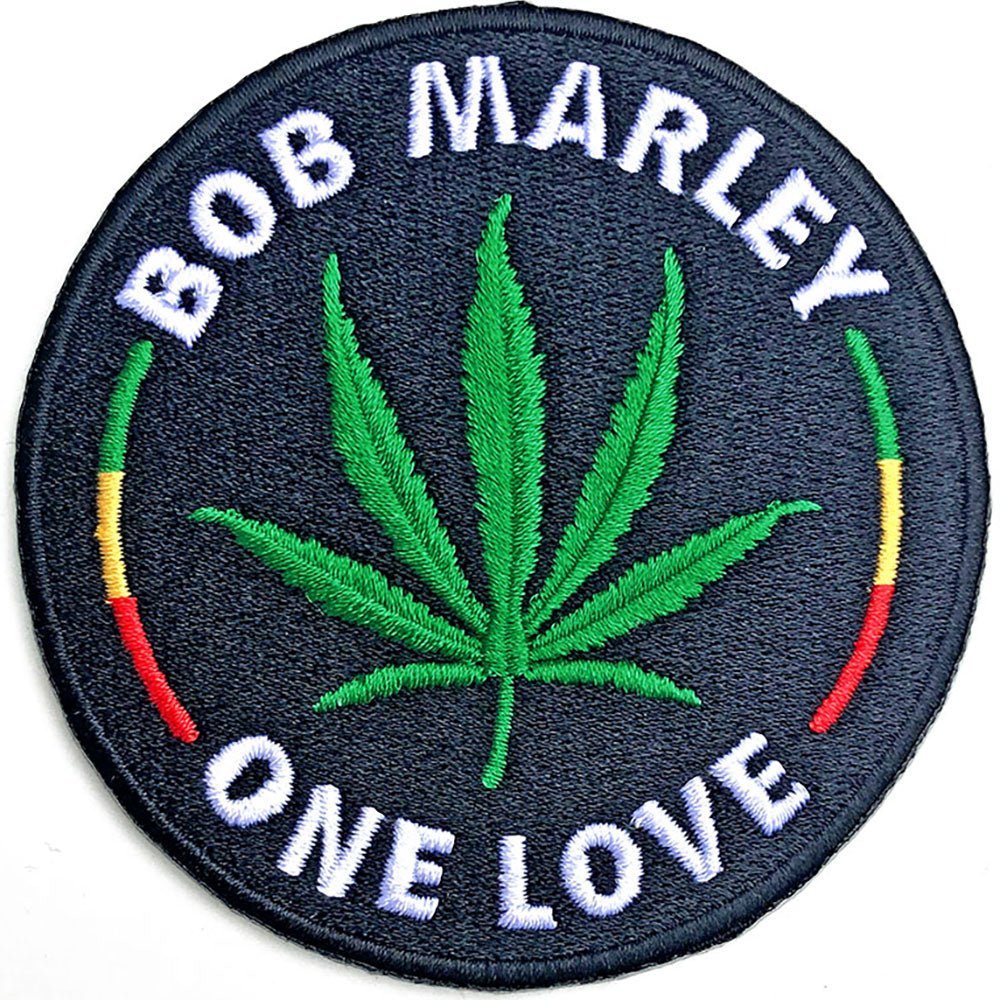 Bob Marley Standard Patch: Leaf