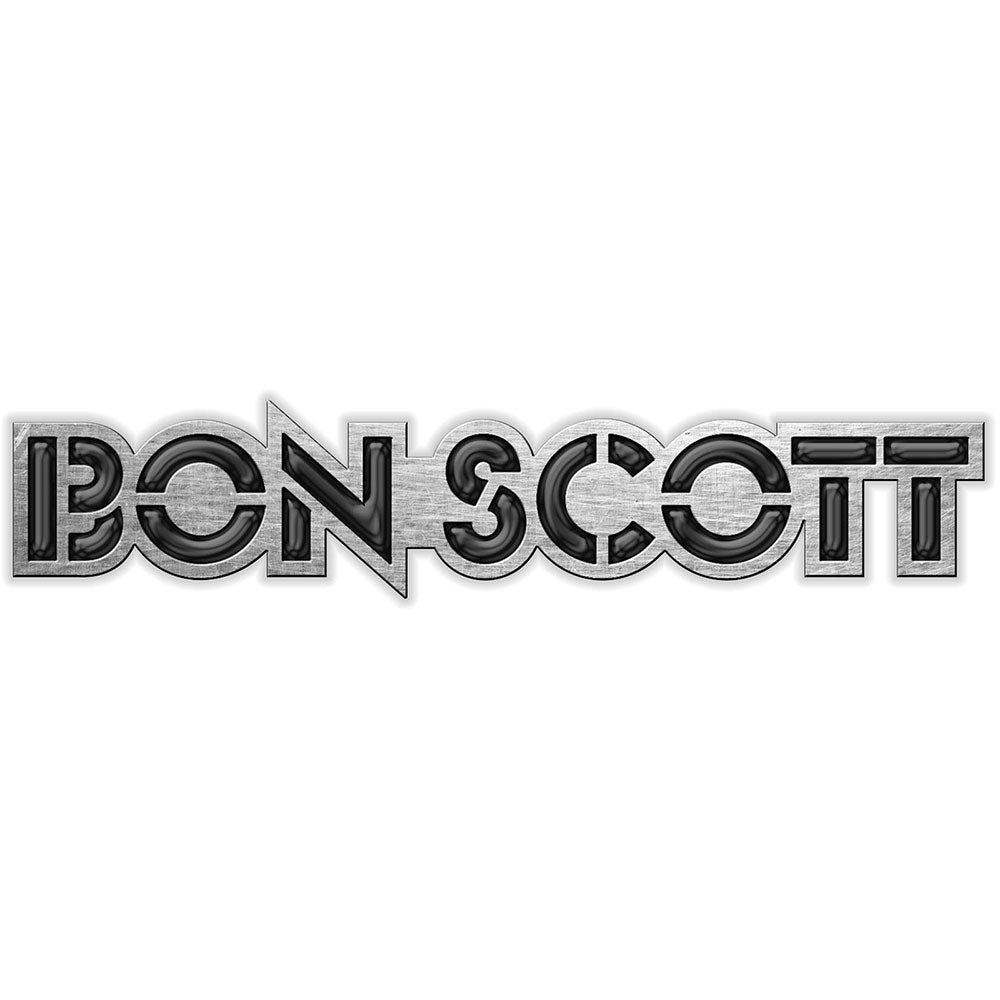 Bon Scott Pin Badge: Logo