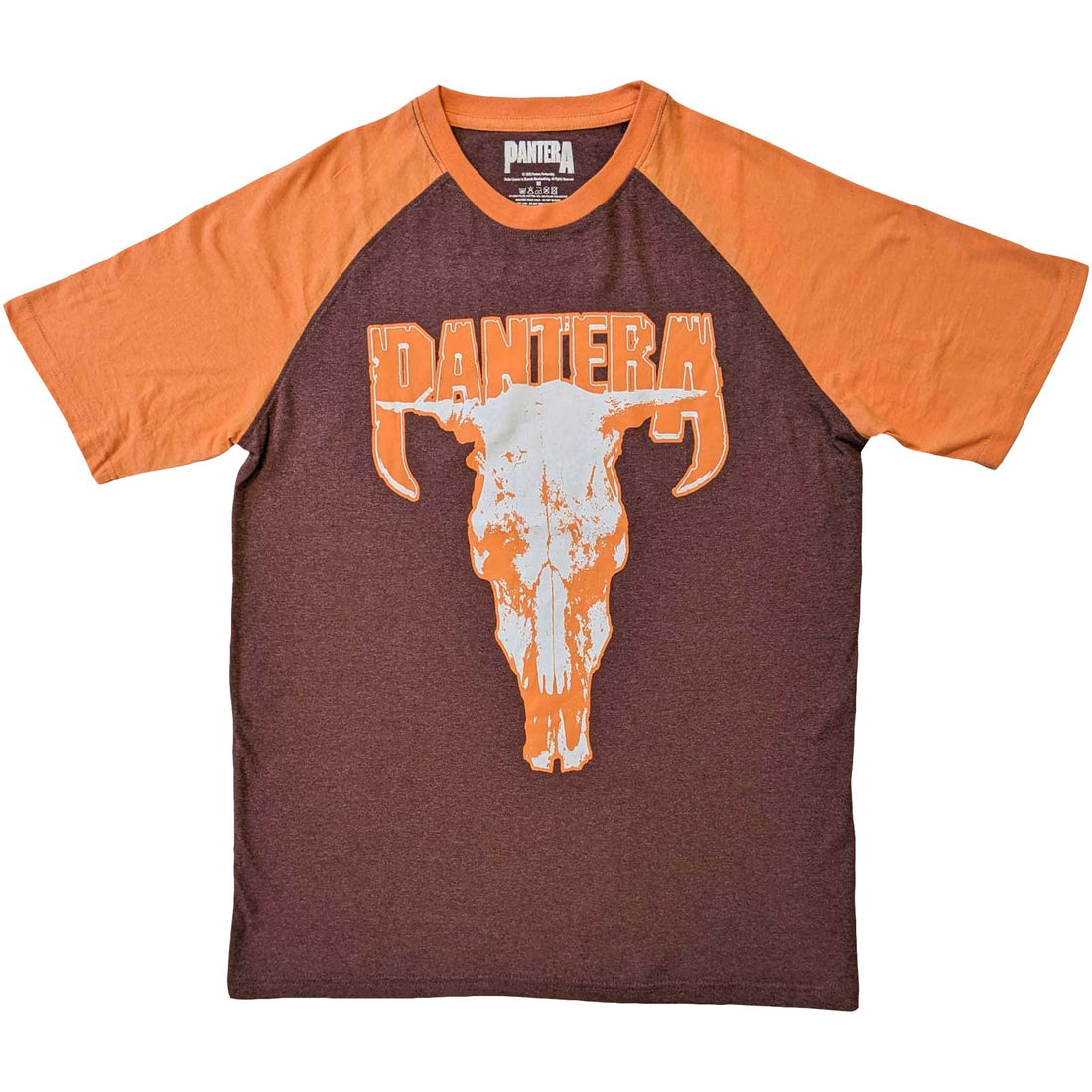 Pantera Unisex Raglan T-Shirt: Skull